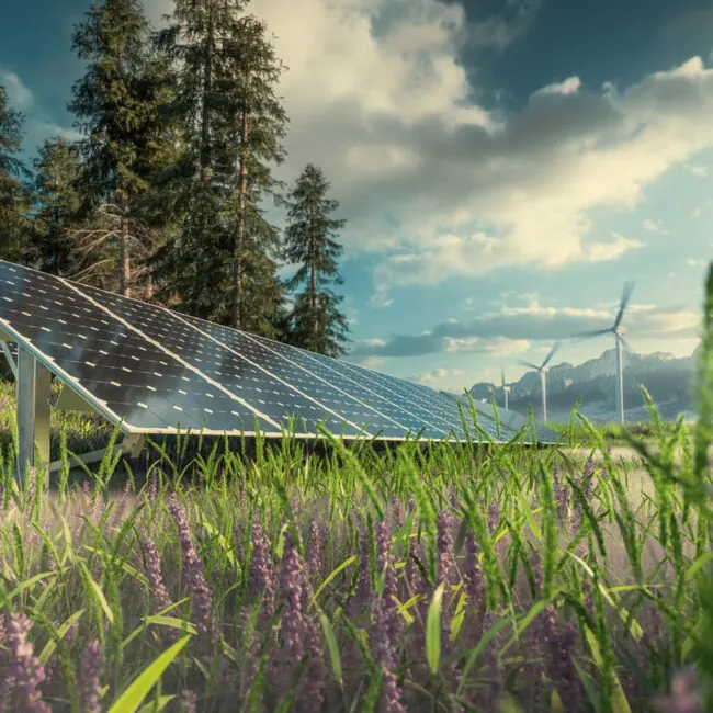 Impianto fotovoltaico ed eolico